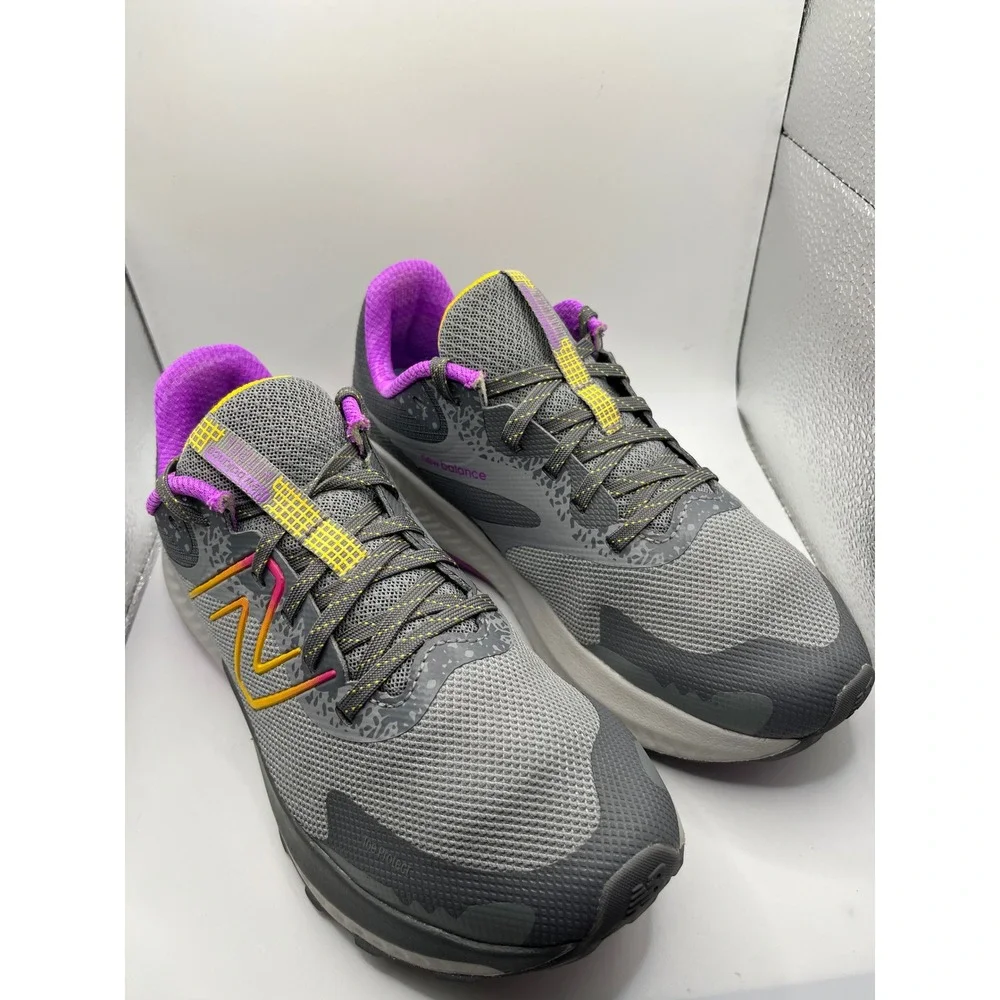 New Balance Arishi‎ v4 Gray Purple Running Shoes Sneakers Athletic Womens